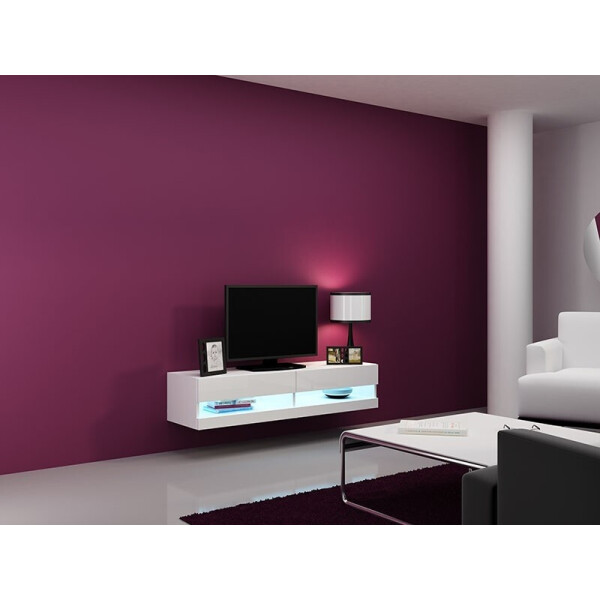 

Тумба под ТВ Vigo New 180 Cama Черный матовый + Черный глянец