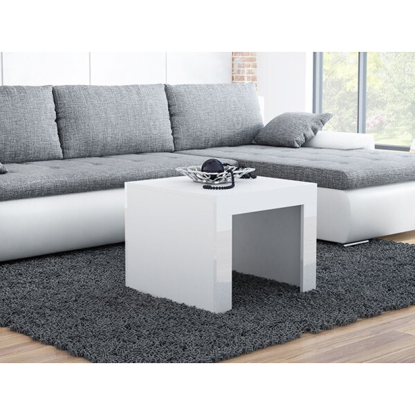 

Журнальный стол TESS 120 Cama Белый матовый + Латте глянец
