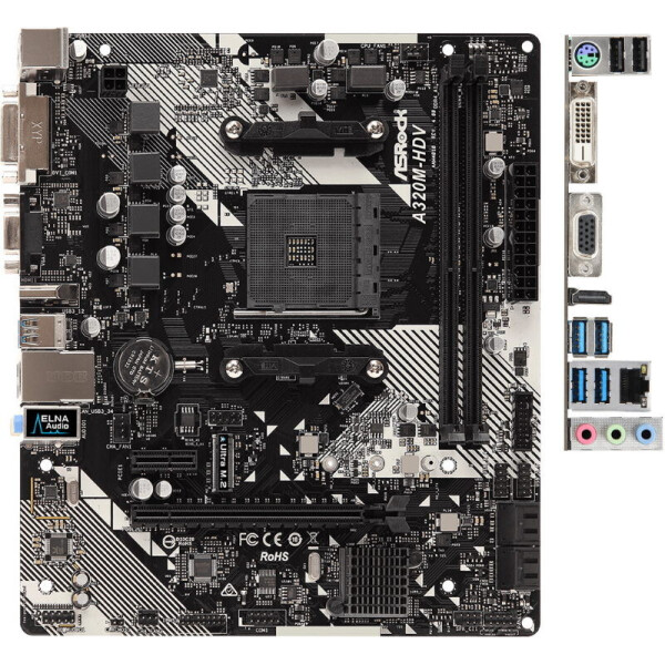 

Материнская плата ASRock A320M-HDV R4.0