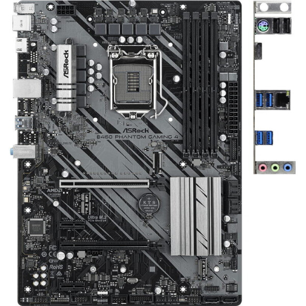 

Материнская плата ASRock B460 Phantom Gaming 4 Socket 1200