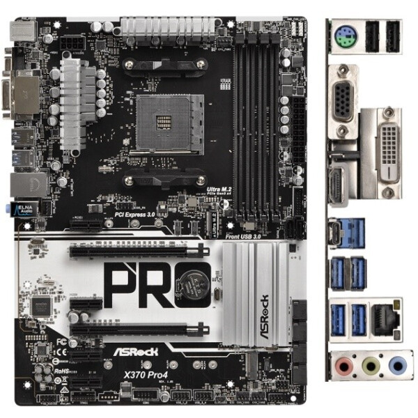 

Материнская плата ASRock X370 PRO4