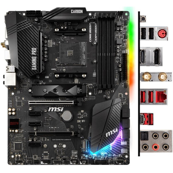 

MSI B450 Gaming Pro Carbon AC Socket AM4