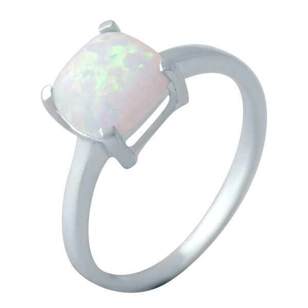 

Кольцо из серебра с опалом, размер 18 (1726851)