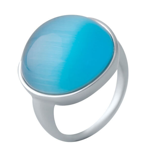 

Кольцо из серебра с кошачим глазом, размер 18 (1727137)