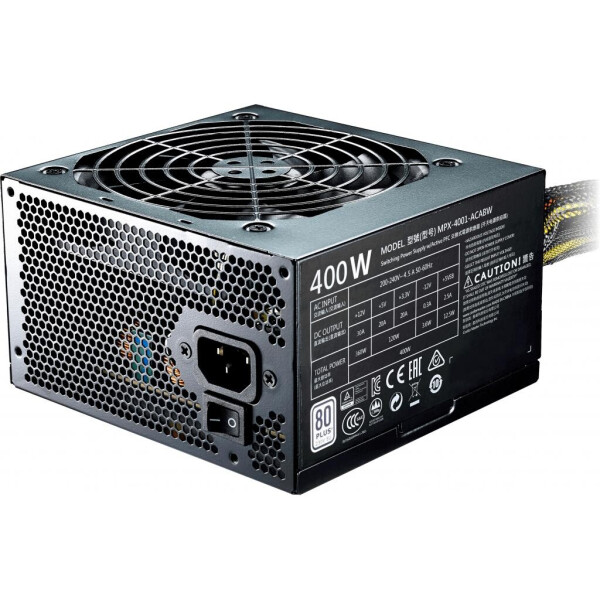 

Блок питания CoolerMaster 400W MasterWatt Lite (MPX-4001-ACABW-EU)