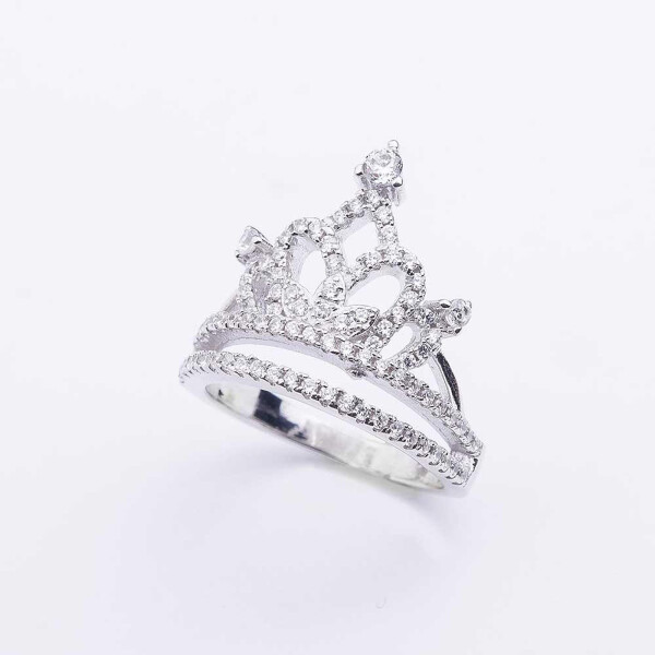 

Кольцо из серебра с куб. циркониями, размер 17.5 (1728770)