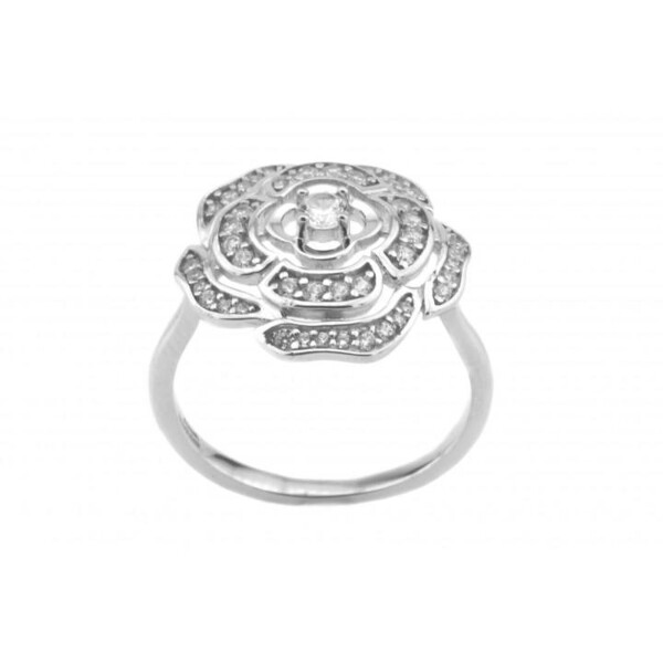 

Кольцо из серебра с куб. циркониями, размер 17.5 (1731231)