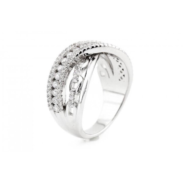 

Кольцо из серебра с куб. циркониями, размер 16.5 (1731365)