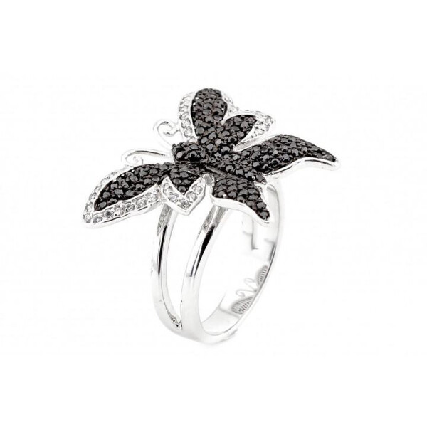 

Кольцо из серебра с куб. циркониями, размер 18 (1731366)