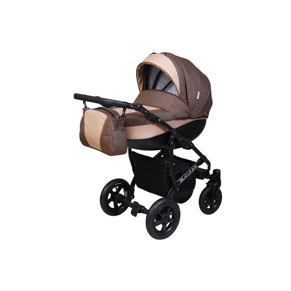 

Детская универсальная коляска 2 в 1 Angelina Viper Perfect бежево-коричневая