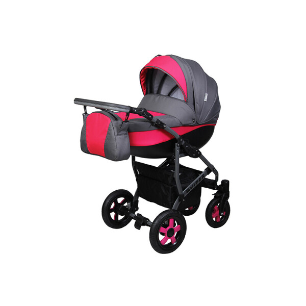 

Детская универсальная коляска 2 в 1 Angelina Viper Smart красная