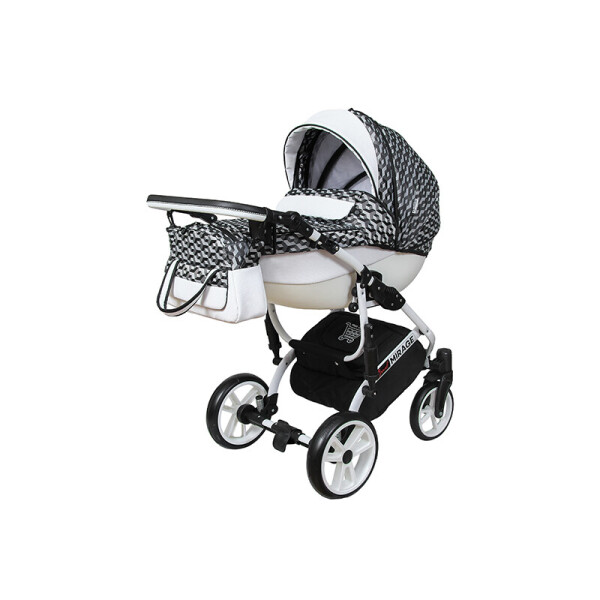 

Детская универсальная коляска 2 в 1 Angelina Grand Mirage Royal серая GMR-30