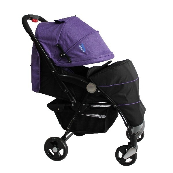 

Детская коляска-книжка LaBona Baby Line T-115 фиолетовая