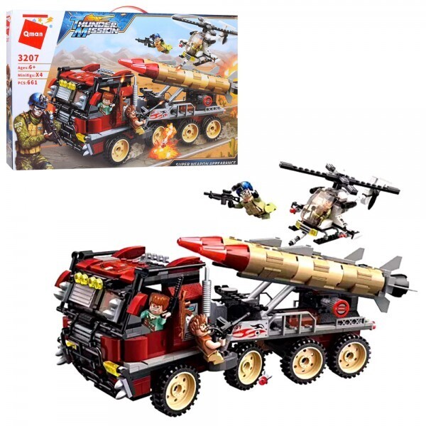 

Военный транспорт Bambi QMAN 3207 Красный