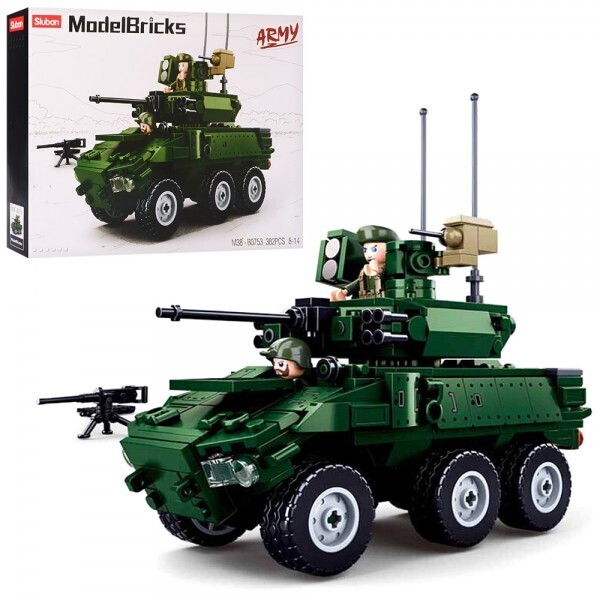 

Военная машина Sluban M38-B0753 Зеленый