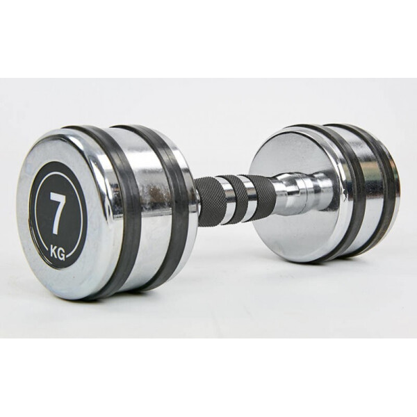 

Гантель хромированная Record TA-8232-7 (1x7кг) Silver