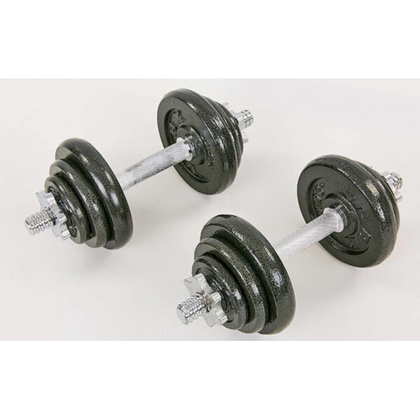 

Гантели разборные (2шт) стальные 20кг YORK TA-8212-20 Black