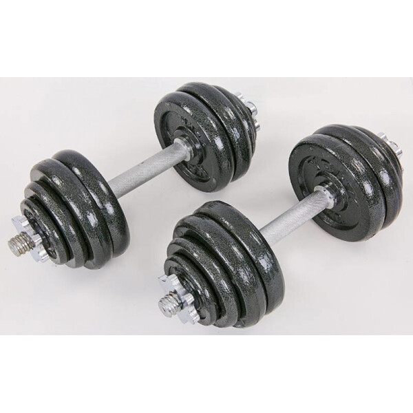 

Гантели разборные (2шт) стальные 30кг YORK TA-8214-30 Black