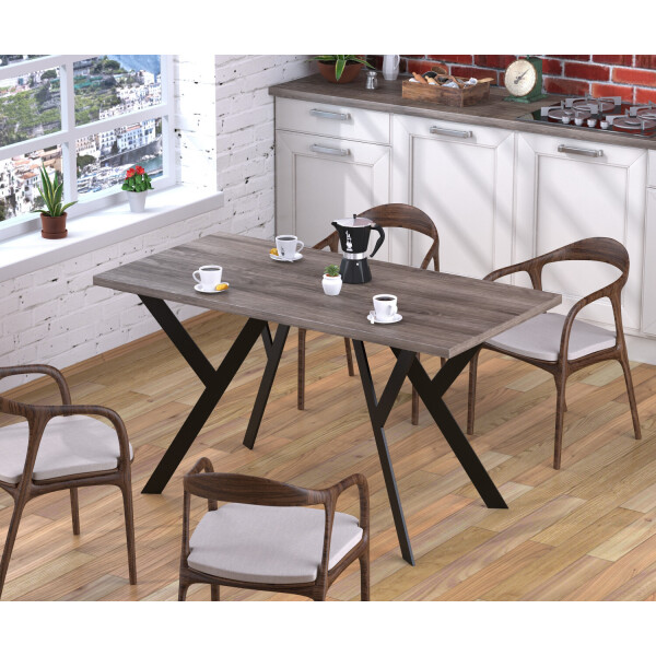 

Стол обеденный Ишла Loft Design Дуб Палена