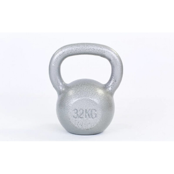 

Гиря чугунная окрашенная серая ТА-DB2173-32 32кг Silver
