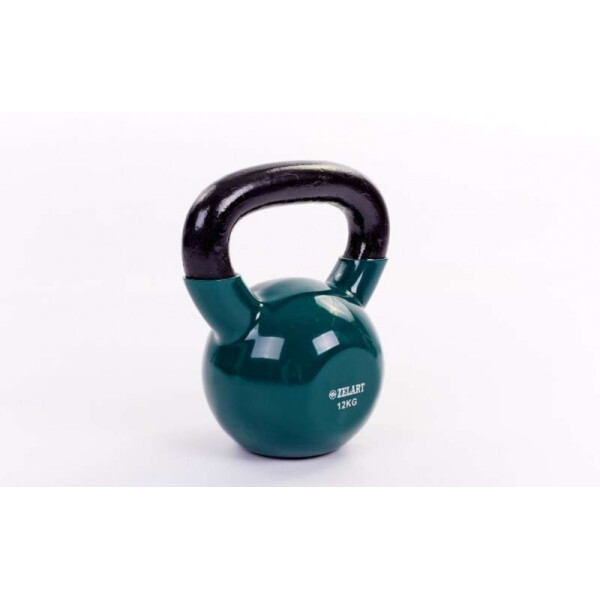 

Гиря чугунная с виниловым покрытием ТА-5161-12 12кг Green