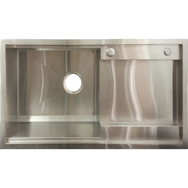

Мойка кухонная из нержавеющей стали AquaMill Germece 8245L