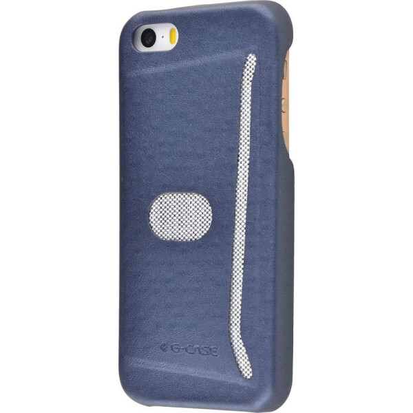 

G-Case Jazz Series With Card Slot (Leather) iPhone 5/5s/SE blue