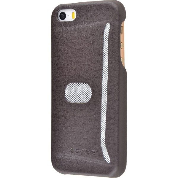 

G-Case Jazz Series With Card Slot (Leather) iPhone 5/5s/SE brown