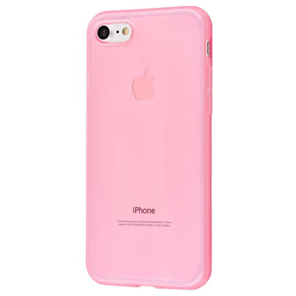 

High quality silicone 360 protect iPhone 7/8/SE 2 pink
