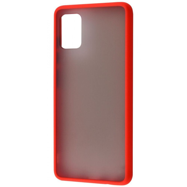 

Matte Color Case (TPU) Samsung Galaxy A51 (A515) red