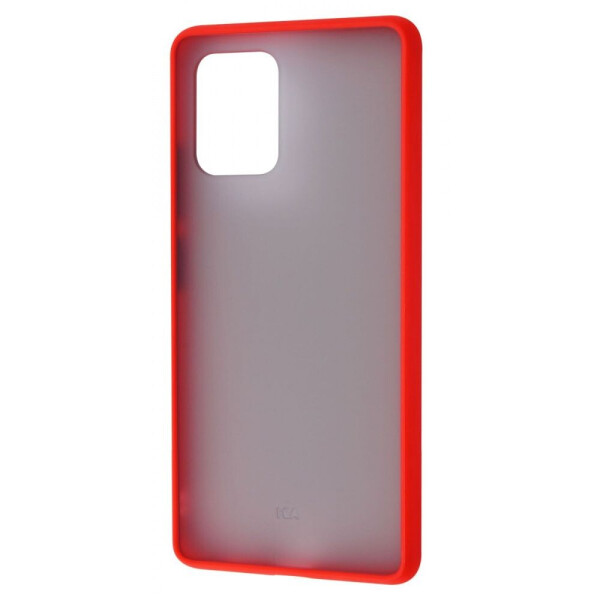 

Matte Color Case (TPU) Samsung Galaxy S10 Lite (G770F) red