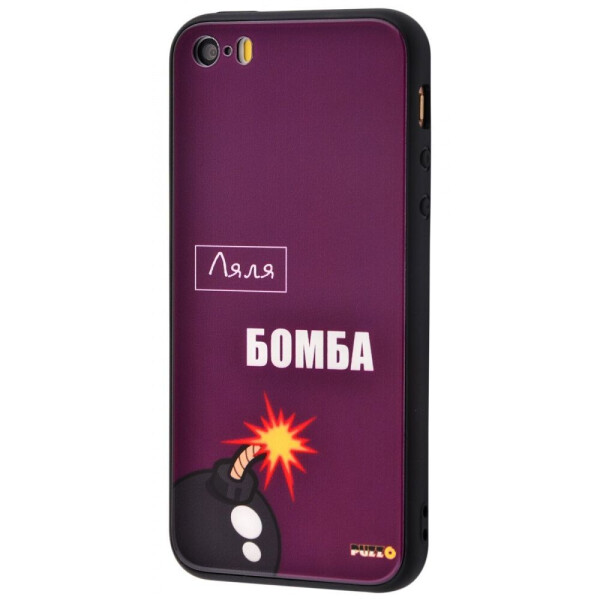 

Puzzo glass case mad series (Glass+TPU) iPhone 5/5s/SE 09