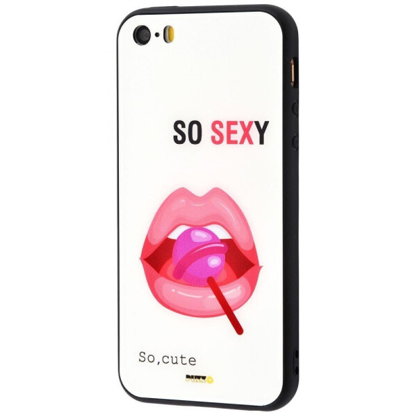 

Puzzo glass case mad series (Glass+TPU) iPhone 5/5s/SE 14