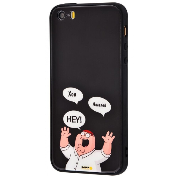 

Puzzo glass case mad series (Glass+TPU) iPhone 5/5s/SE 18
