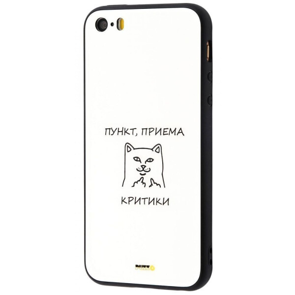 

Puzzo glass case mad series (Glass+TPU) iPhone 5/5s/SE 23