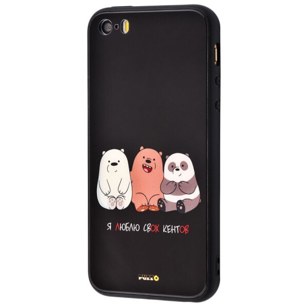 

Puzzo glass case mad series (Glass+TPU) iPhone 5/5s/SE 25