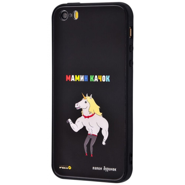 

Puzzo glass case mad series (Glass+TPU) iPhone 5/5s/SE 26
