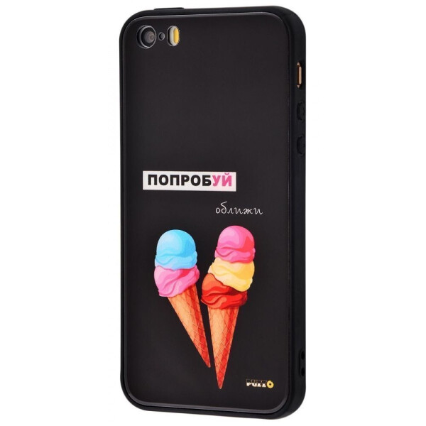 

Puzzo glass case mad series (Glass+TPU) iPhone 5/5s/SE 30