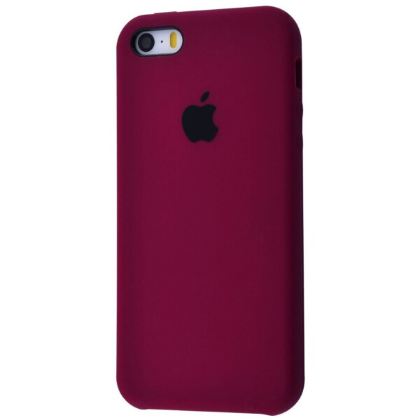 

Silicone Case iPhone 5/5S/SE marsala