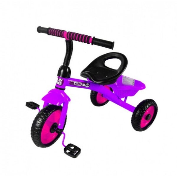 

Велосипед детский трехколесный Tilly Trike T-315 Фиолетовый