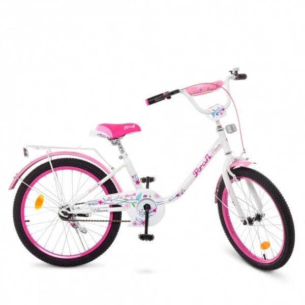 

Велосипед Profi 20" Flower Y2085 White Pink