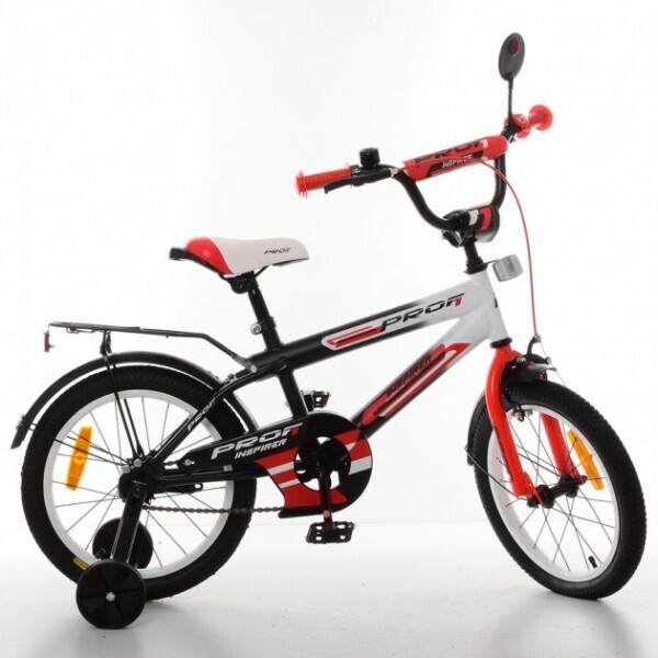 

Велосипед PROFI Inspirer 18" SY1855 Black / White / Red