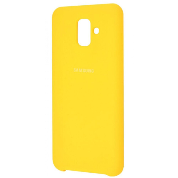 

Silicone Cover Samsung Galaxy A6 2018 (A600F) yellow