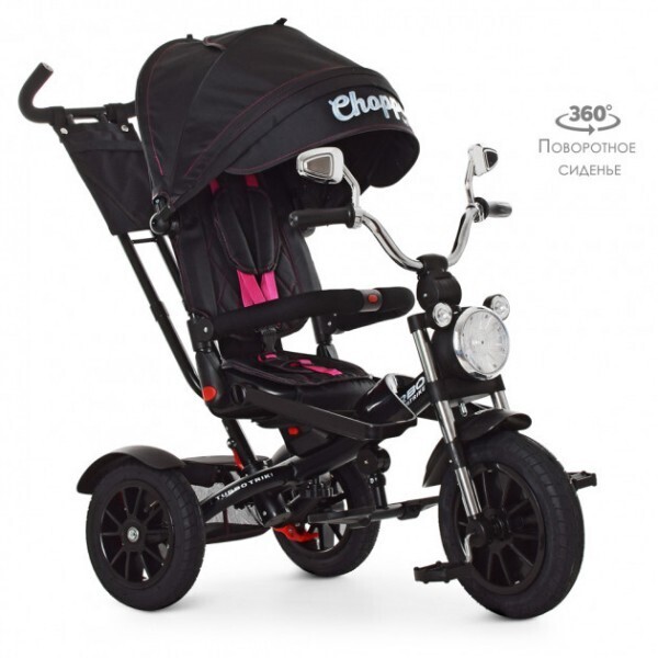 

Велосипед Turbo Trike M 4056HA-20-4 Black / Pink