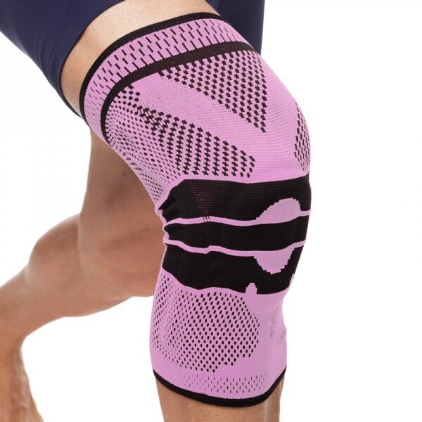 

Наколенник с силиконовым кольцом (1шт) MUTE 9065 Pink