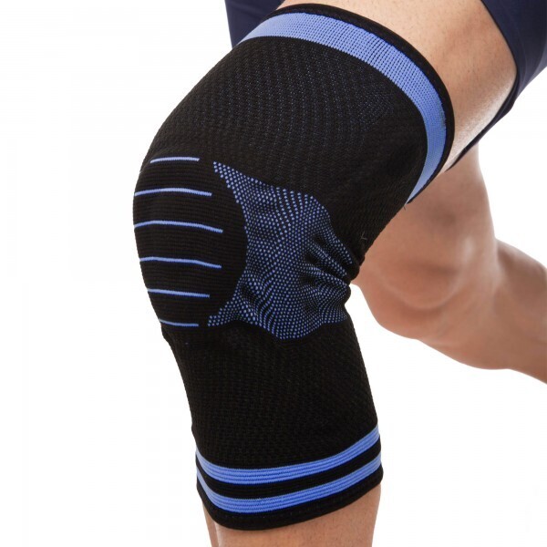 

Наколенник с силиконовым кольцом (1шт) MUTE 9066 Blue