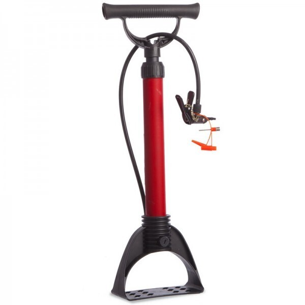 

Насос напольный ручной для мячей, велосипедов Sport Pump JB-061 Красный