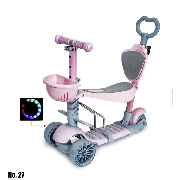 

Самокат Scooter Smart 5 в 1 пастельно-розовый 1086921724