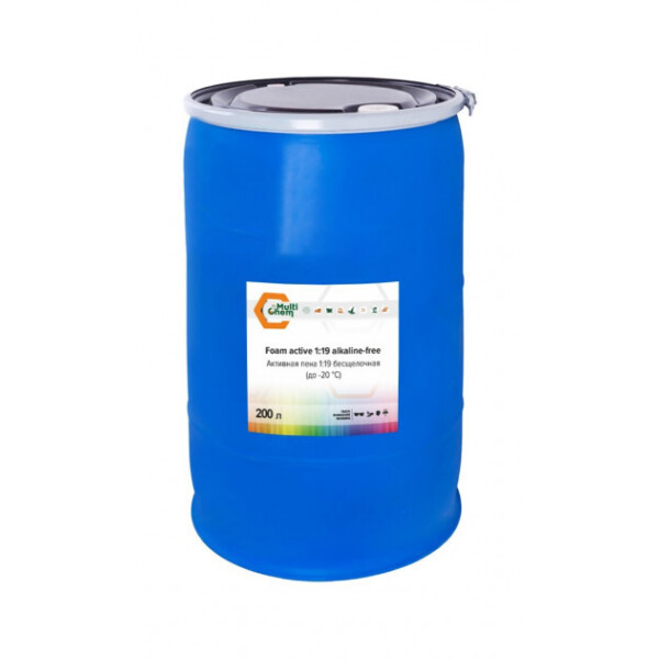 

Активная пена 1:19 бесщелочная Foam active 1:19 alkaline-free 200 л