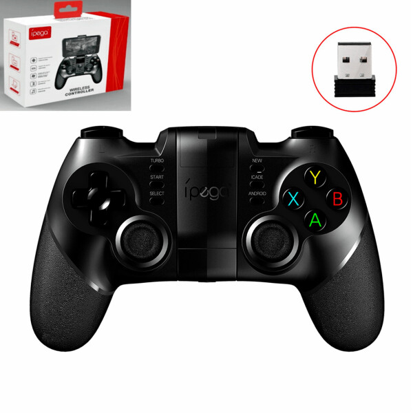 

IPEGA PG-9076 + адаптер Batman Геймпад Bluetooth для PC iOS Android - для PUBG mobile, WOT Blitz